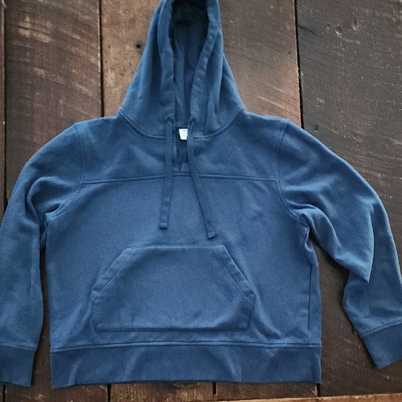 Amazon Essentials Tops - Amazon Essentials Dark Blue Hoodie